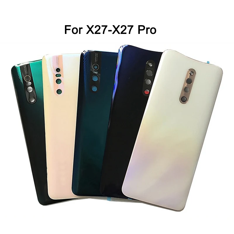 

Задняя стеклянная крышка батарейного отсека X27 Pro для VIVO X 27 Pro, 3D стеклянный ЧЕХОЛ ДЛЯ VIVO X27, задняя крышка