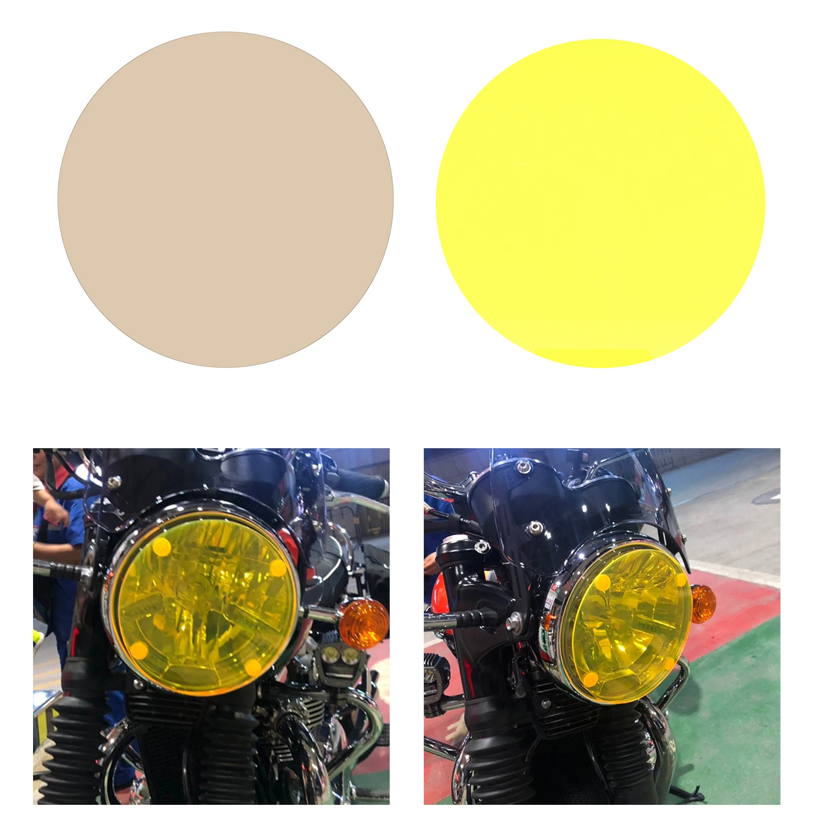 Headlight Lens Filter for BMW R nineT 13-17 Racer 16-17 Scrambler 16-17