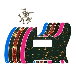 Xin Yue CUSTOM Guitar Parts For US Standard 5 Screw Holes P90 Tele Telecaster Guitar Pickguard Scratch Plate, Multicolor Choice