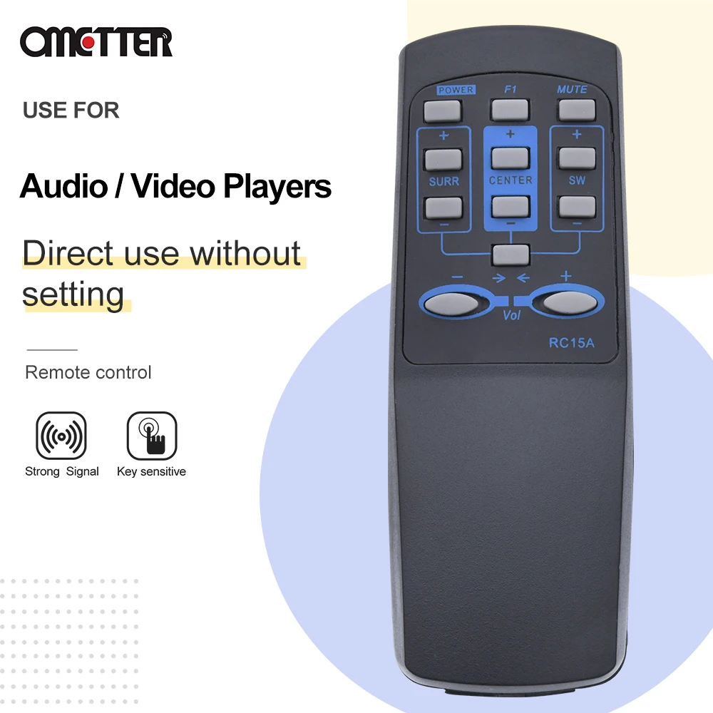 Cocok untuk Edifier RC15A Sistem Pengeras Suara Remote Control R501T04/S5.1M RC15A/RC16 R501T RC16 RC15T
