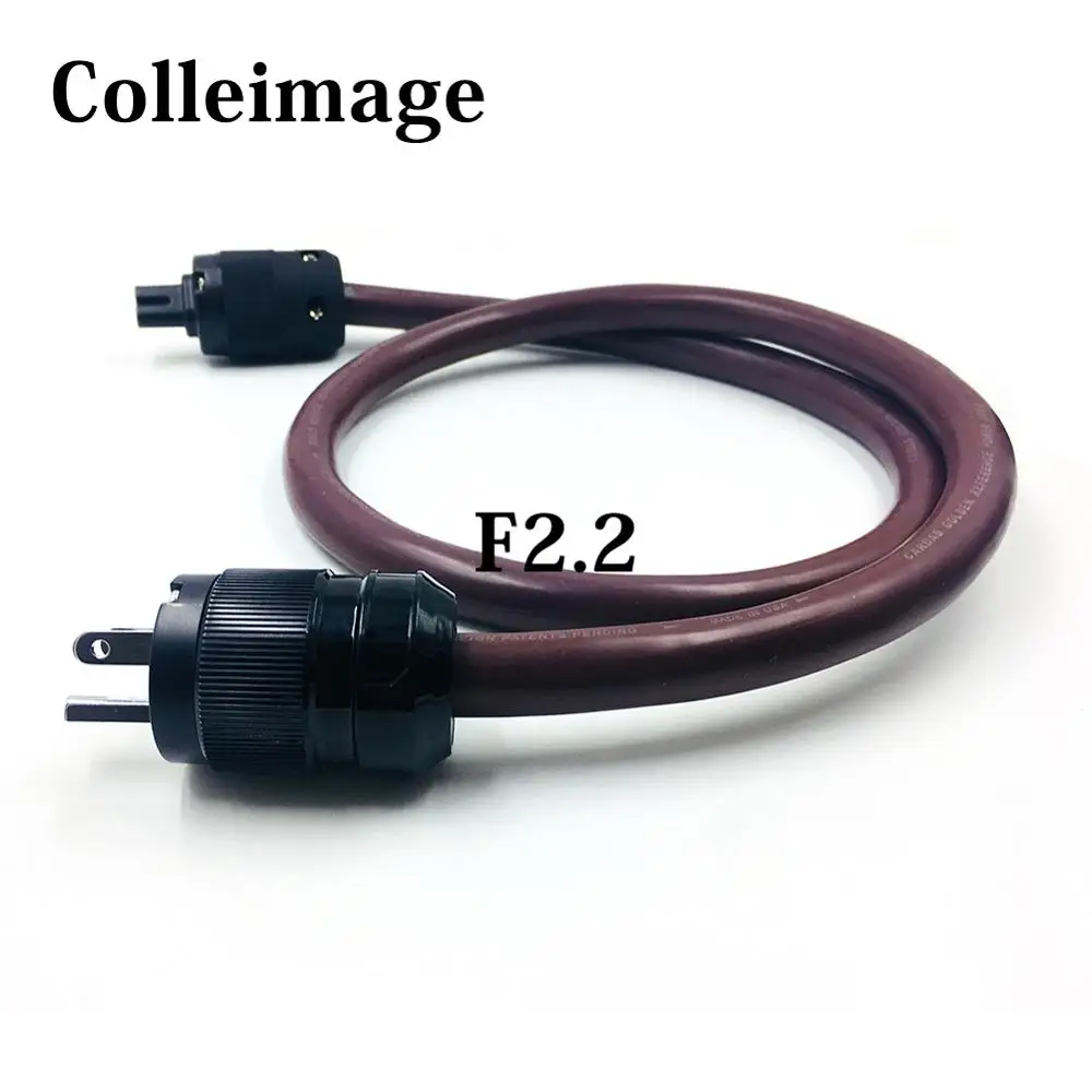 

Colleimage Hifi CARDAS Power Cable High Quality US Standard Power Cord For DVD Amplifer Multimedia