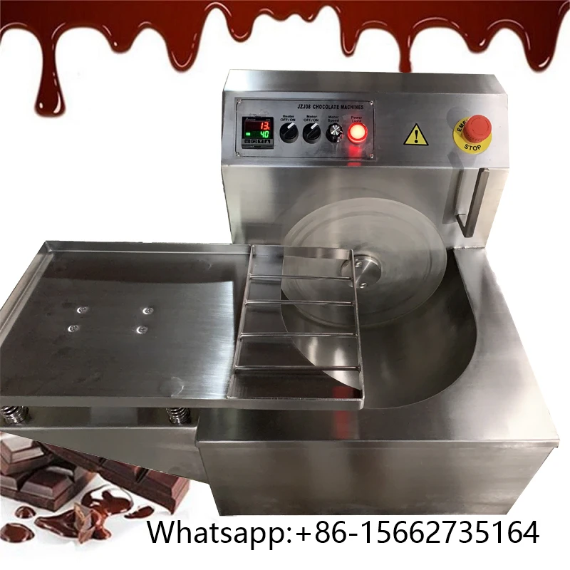 

15kg Chocolate Tempering Machine Stainless Steel Chocolate Melting Machine Chcolate Maker With Chcolate Shaker Vibration Table