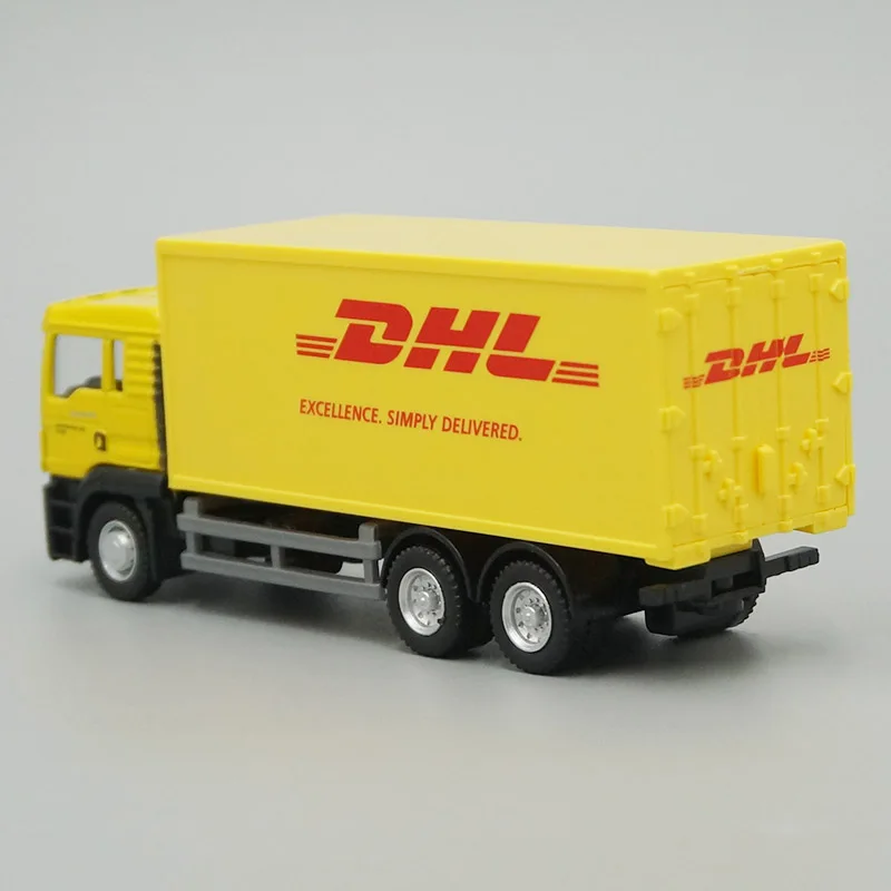 1:64 Diecast Car Model MAN DHL Container Truck Vehicle