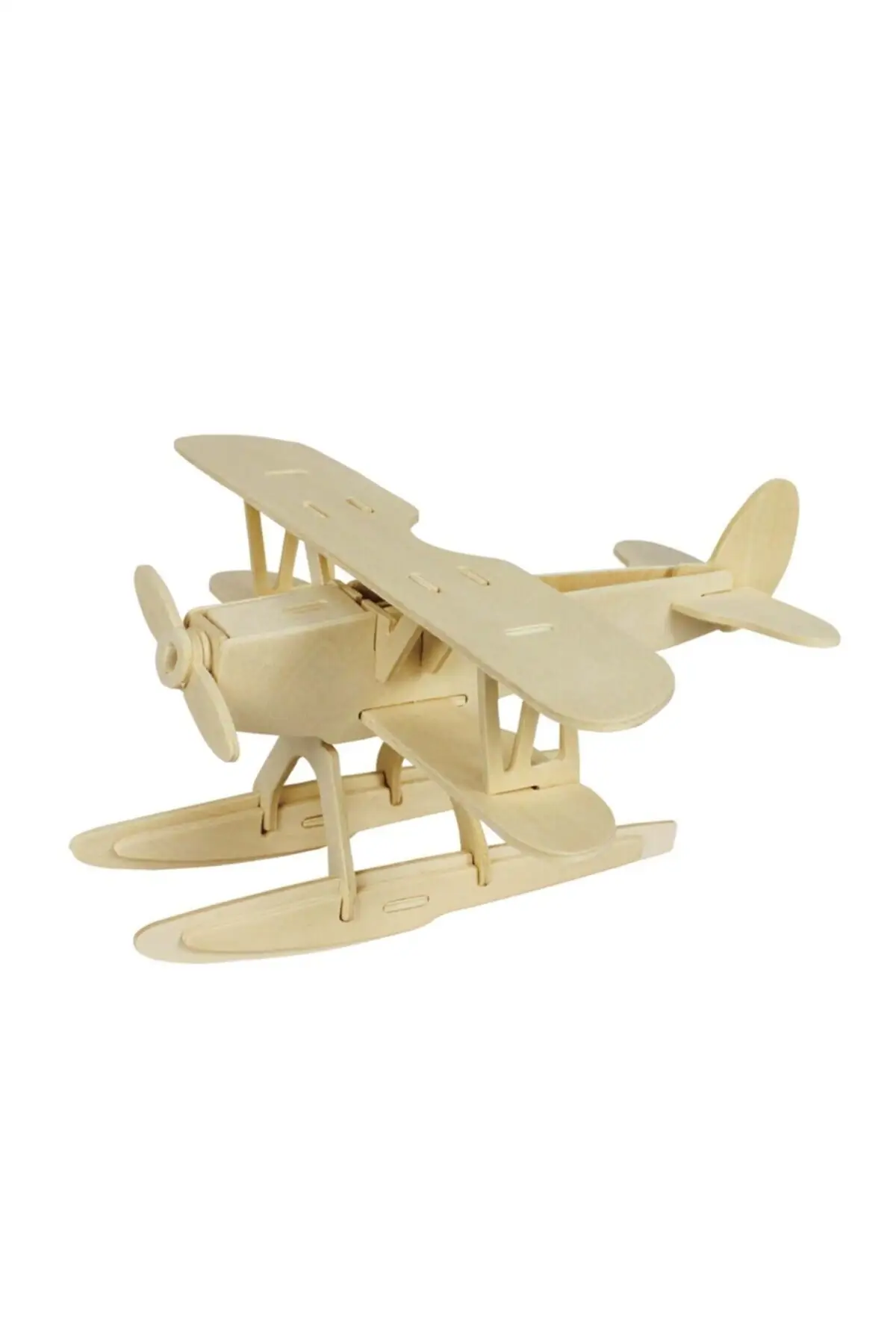 3d Wooden Puzzle Seaplane-Jp209 Recommended Ages 8 + Assembled Size: 210X200X95mm Wood Parts: 28 Pcs