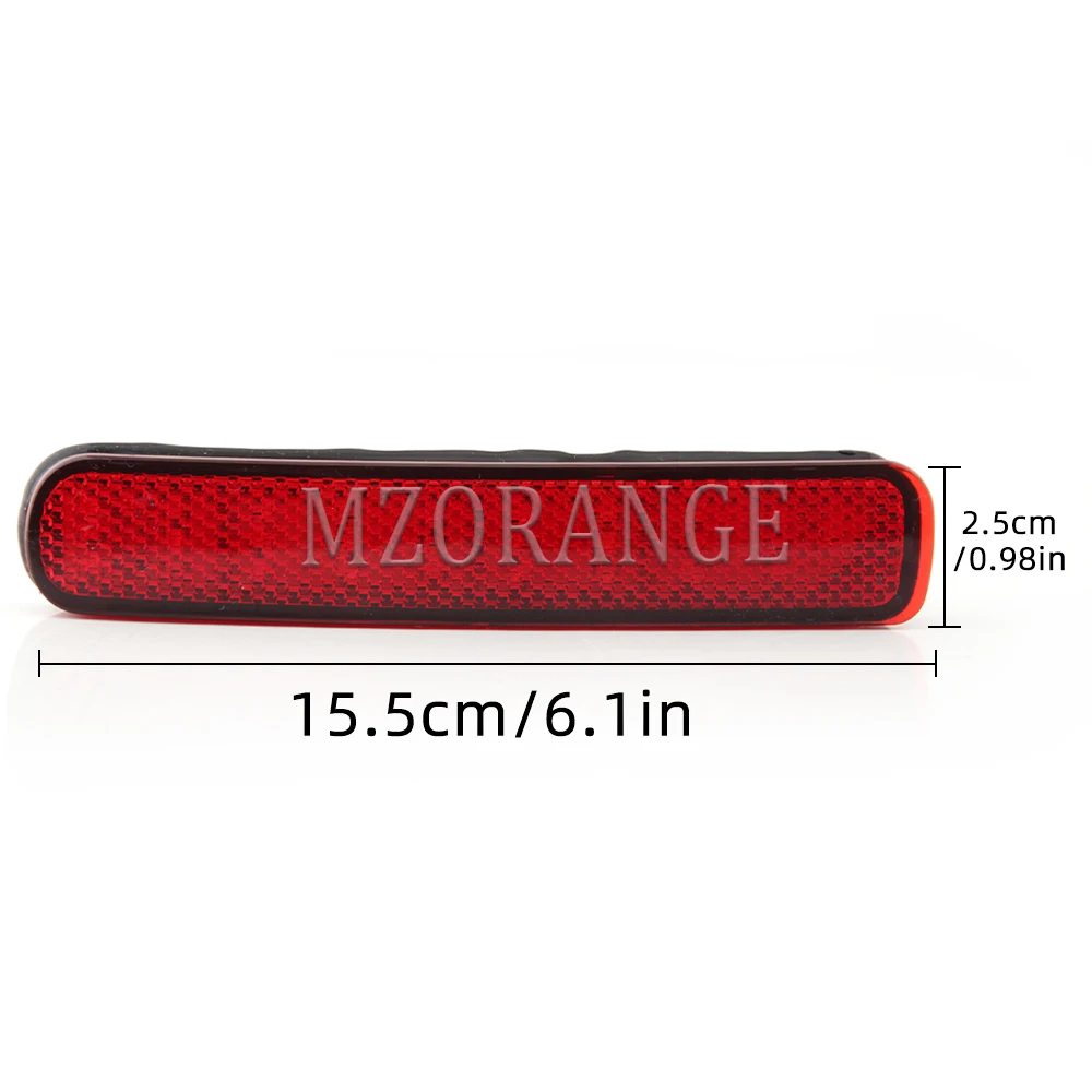 1 paire de réflecteurs de pare-choc arrière LED pour Toyota Highlander 2011 2012 2013, feux de Stop, signalisation antibrouillard, accessoires de