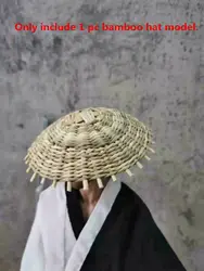 1/6 Scale Japanese Samurai Straw Bamboo Hat Model for 12'' Body Figure