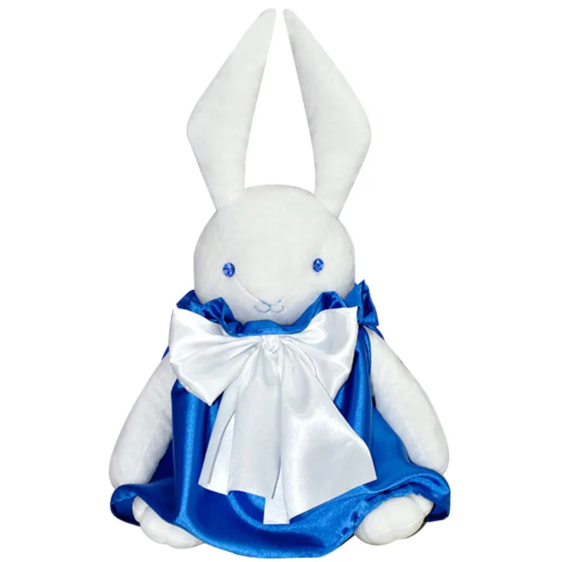 

New Japan Anime Pandora Hearts Oz no Nuigurumi White Rabbit Big Plush Stuffed Pillow Cushion Cosplay Doll Toy Kids Gifts 46cm