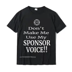 Funny Use Sponsor Voice Narcotics Anonymous Gift Shirt NA AA T-Shirt Cotton Men Top T-Shirts Print Tops Shirts On Sale Camisa