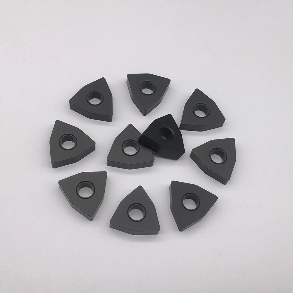 10PCS WNMG080408 KC3115 เครื่องกลึงโลหะ CNC โลหะคาร์ไบด์แทรกเครื่องกลึง CNC เครื่องมือสำหรับเหล็กหล่อเครื่องจักรกลเครื่องมือ