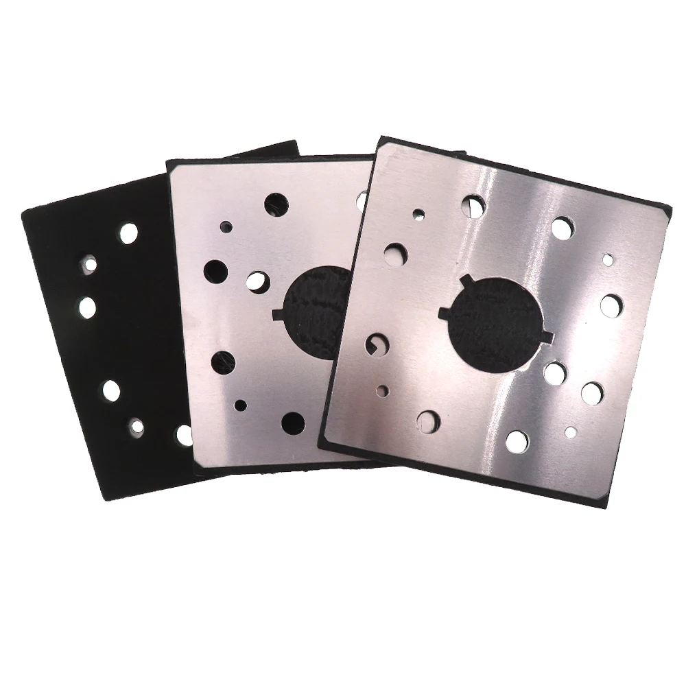 3-Pack 1/4 Sheet Sander 14 Holes Pad Backing Plate for 151280-00, 151284-00SV Finish Replacement  Sanding Pad  Finishing Sander