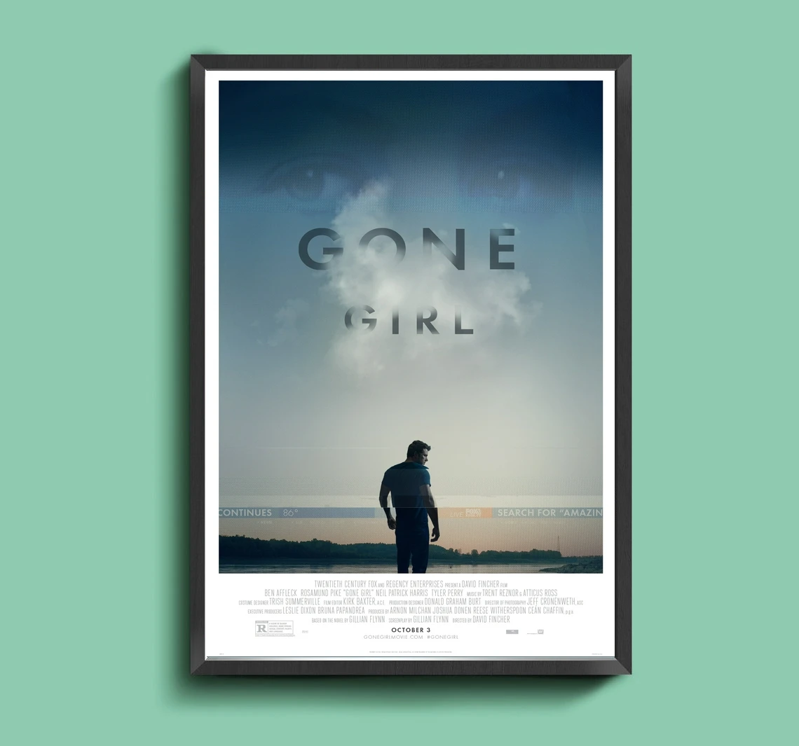 Gone Girl Movie Poster Home Wall Painting Decoration (No Frame)