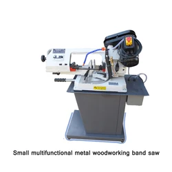 Dual-Purpose Multifunctional Small Sawing Machine Metal Sawing Machine Woodworking Band Saw Machine Metal Cutting Machine