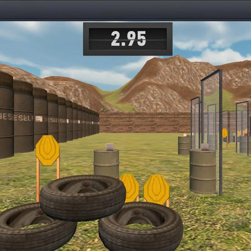 SPECIAL PIE F22 Indoor Shooting Range Simulation for IPSC Shooter Shooting Training