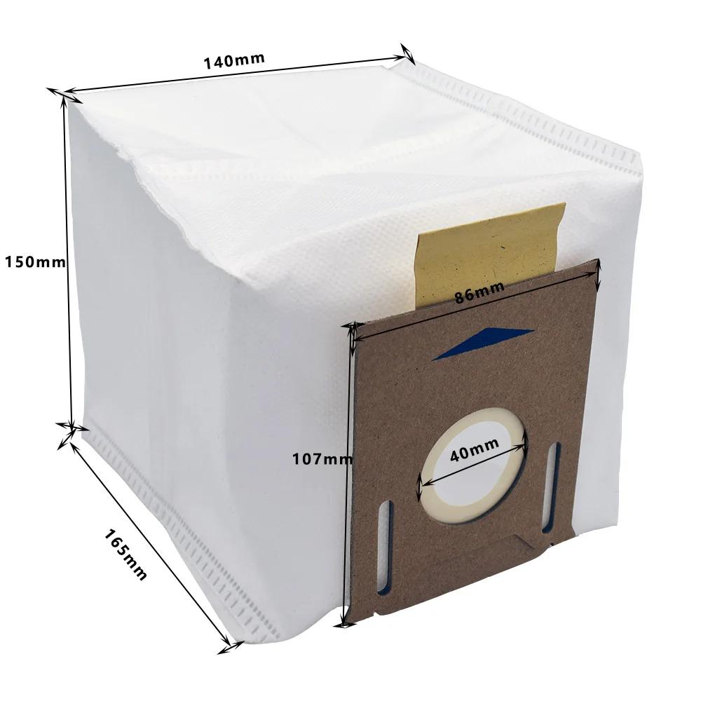 에코백스 디봇 로봇 청소기 교체용 먼지 봉투, 진공청소기 부품, 오즈모 T8 T8 AIVI T9 Aivi N8 프로 액세서리