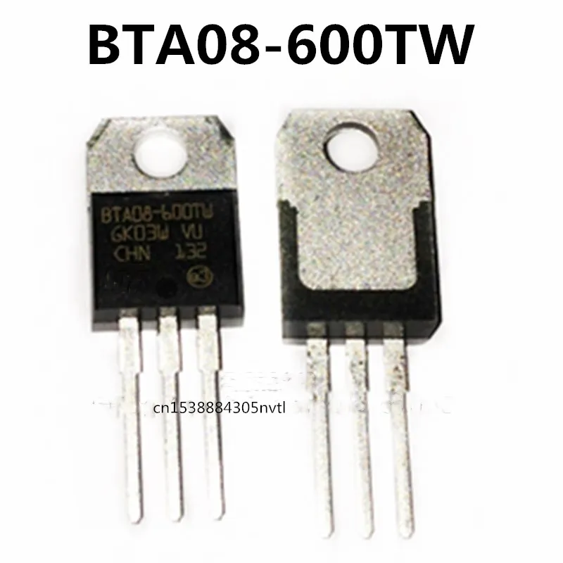 기존 10pcs/ BTA08-600TW TO-220 600V 8A