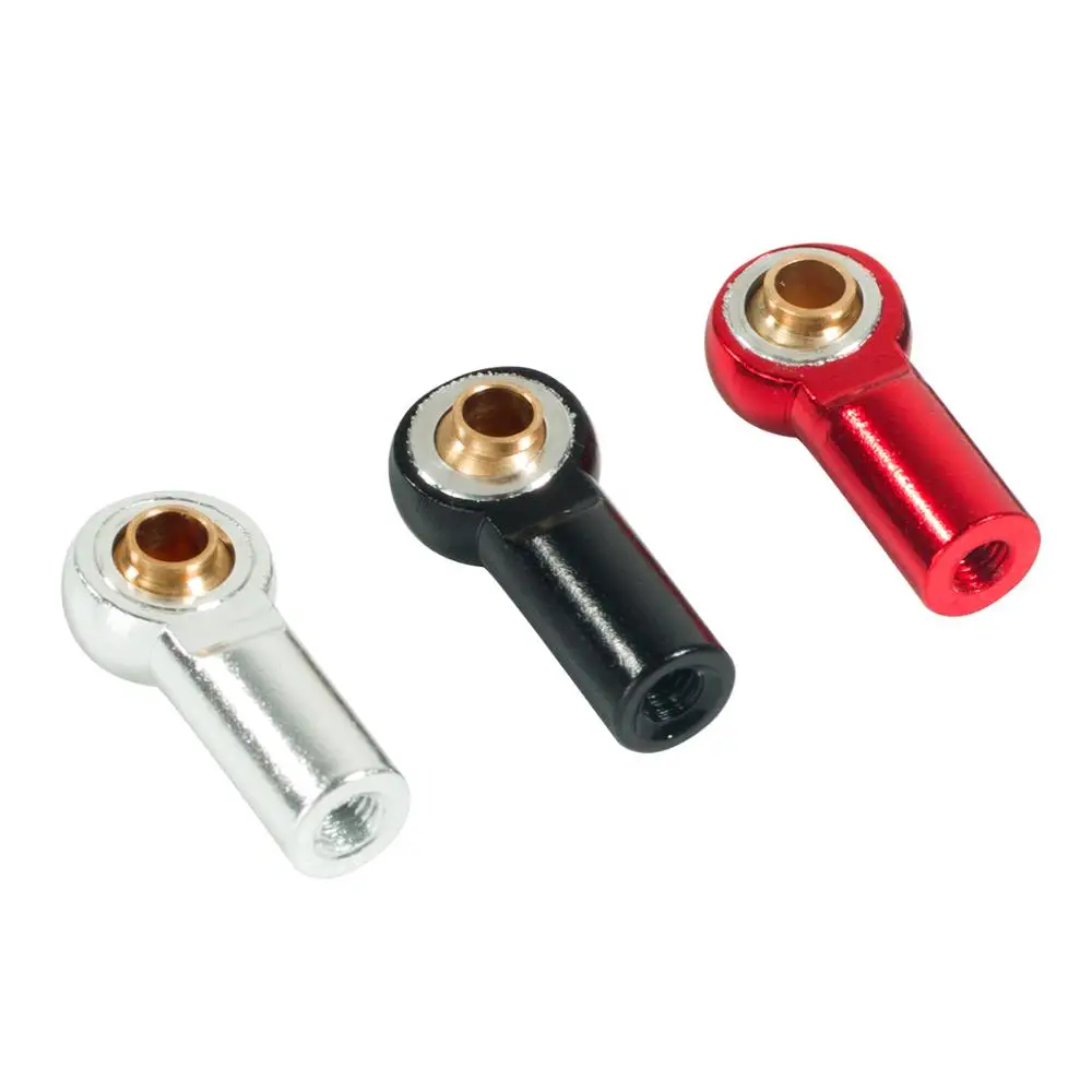 6Pcs Aluminum M3 Metal Ball Joint Link Tie Rod End for 1/10 RC Car Crawler AXIAL SCX10 D90 D110 Tamiya CC01 NEW