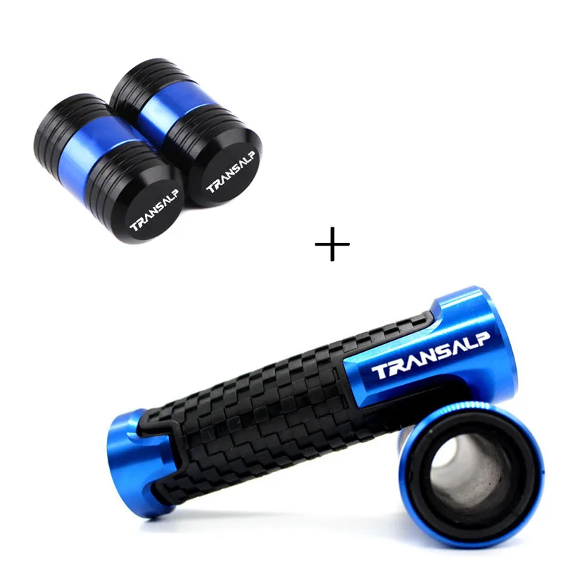 Brand New For Honda TRANSALP 600 XL700V 700 XL 650 VY/V1-V7 Transalp Motorcycle Wheel Tire Valve caps & Handlebar Grips For