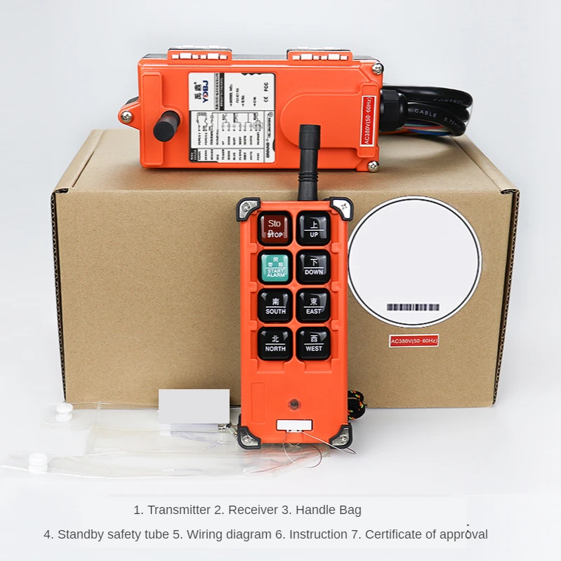 Industrial wireless remote control crane electric hoist crane overhead crane remote control