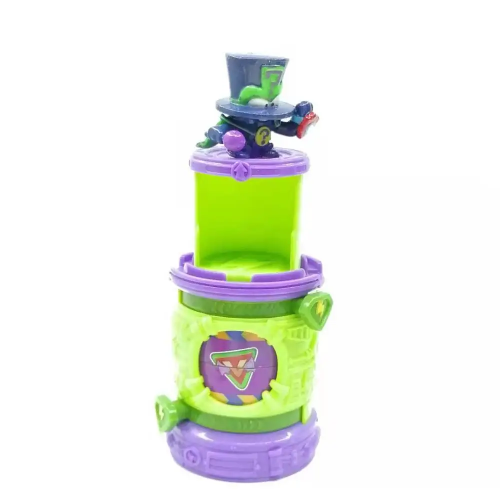 1 set Super zings Enigma with Trash Can Ultra Rare superthings Limited Collection  Action Figures Dolls Toys Kids Xmas Gift