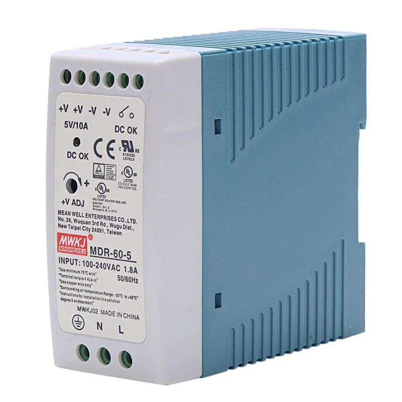 Din Rail power supply ac-dc driver voltage regulator power suply 110V 220V