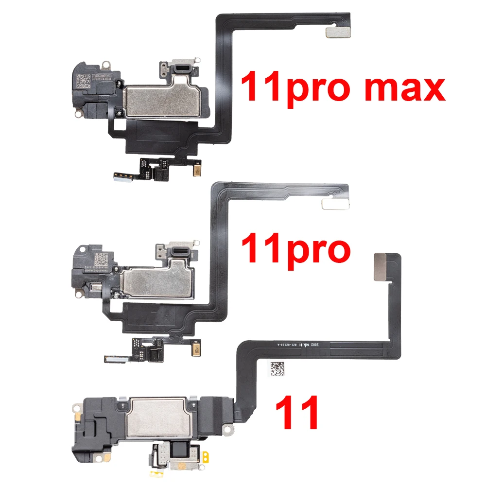 Ear Earpiece With Proximity Light Sensor Flex Cable For iPhone 11 Pro Max Speaker Sound Earphone Flex Cable Replacement Parts