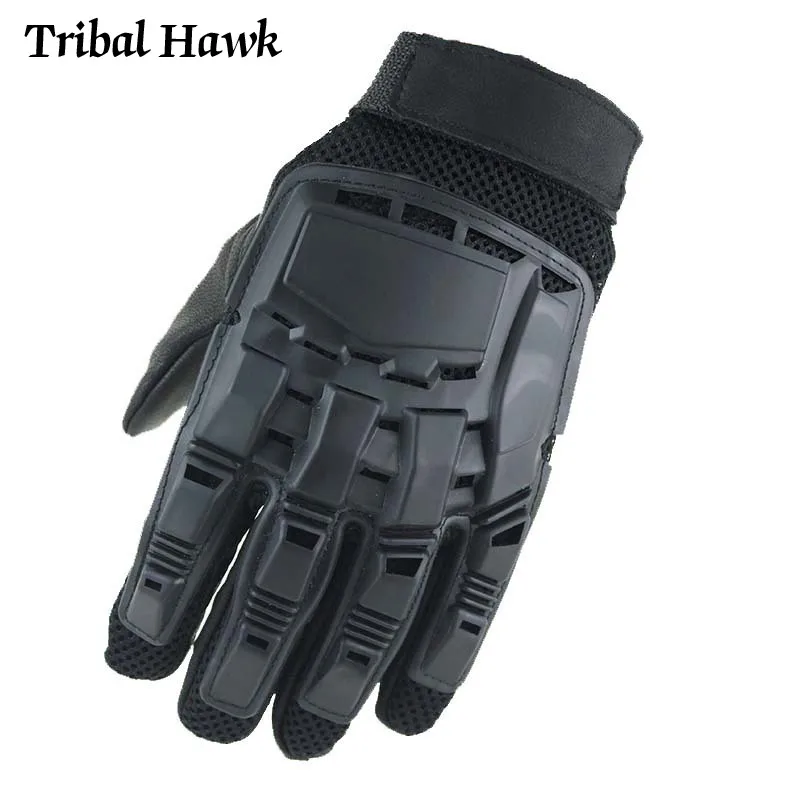 Tactical Gloves Men Airsoft Gloves Hunt Paintball Outdoor Combat Shooting Working Black Full Finger Gloves