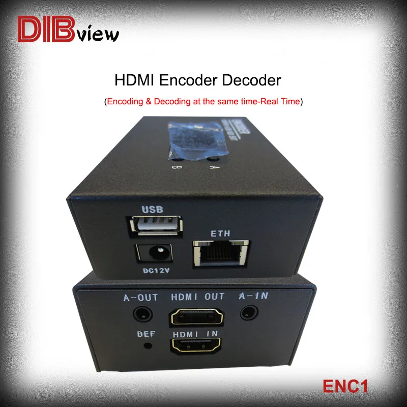 Real Live Video H265 H264 HDMI NDI HX Encoder Decoder For Facebook Youtube IPTV Streaming