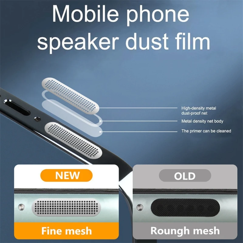 Dustproof Net Stickers Speaker Mesh Anti Dust Proof Mesh Accessories Suitable Compatible For IPhone 13 Mini/13pro/13 Pro Max