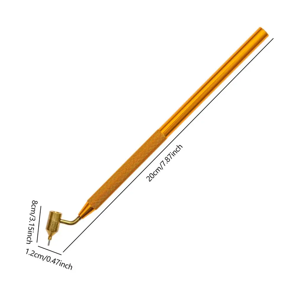 Slanting Fine Line Paint Pen Precision Touch Up Paint For Rock Chips And Scratch Repair Fine Line Painting Gold Label Writer Pen
