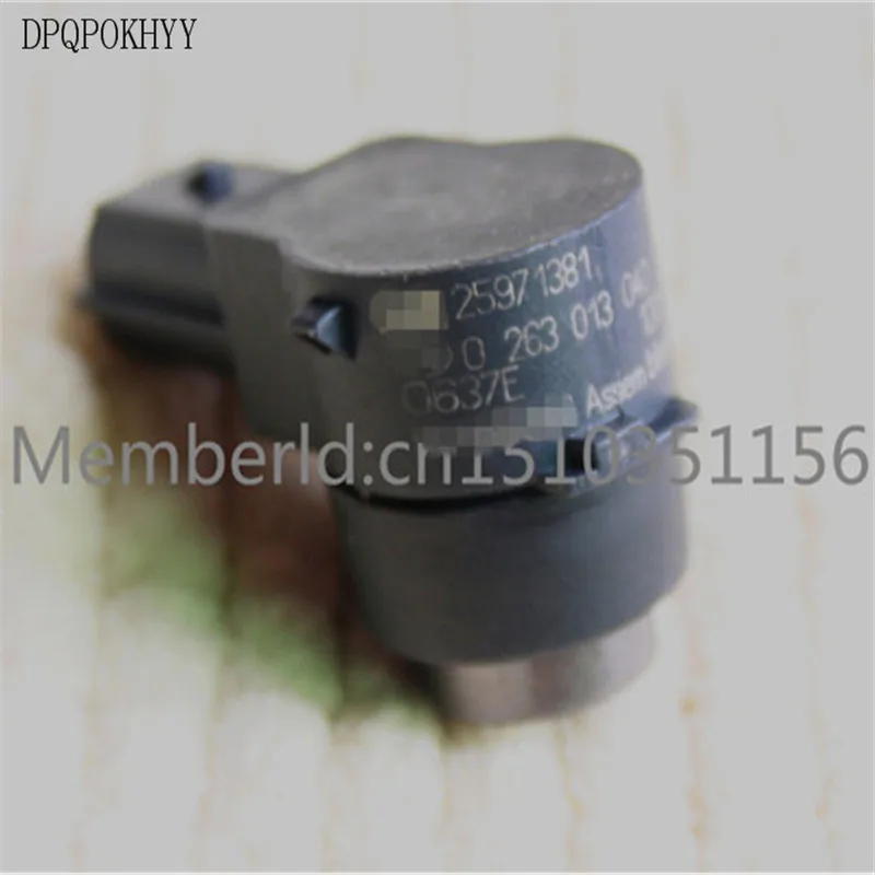 

DPQPOKHYY for parking positioning reversing radar, sensor coding:25971381,0 263 013 040,0263013040