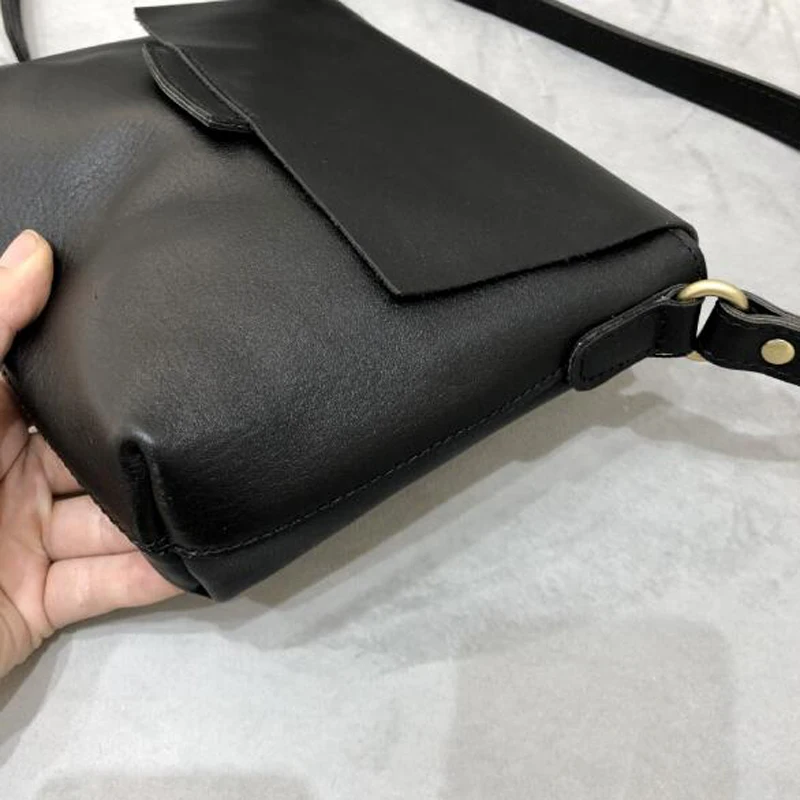 Casual Women Shoulder Bags Classic Design Genuine Leather Crossbody Shoulder Bags Female Cowhide Fashion Shopping Cover Bags