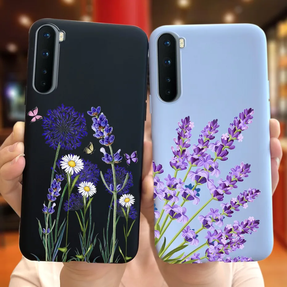 For Oneplus Nord Case Colored Silicone Soft Back Cover For One Plus Nord 5G OnePlus Z 1+Nord Phone Case Lovely Bumper Funda