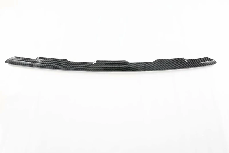 For Nissan X-Trail Rogue (T33) 2021 2022 Carbon Fiber Style Plated Before The Bar Bumper Cover Shield Trim Molding Lower Grille