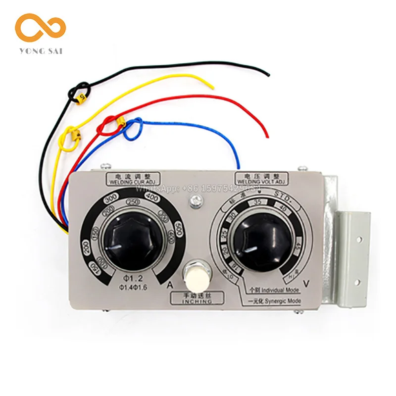 Inversion Welder Wire Feeder Controller KR 350A500A Arc Welding Machine Parts Remote Control Unit For Mig Welding Machines