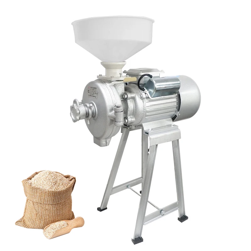 

Multifunction Grain Mill Wet and Dry Small Household 220V Cereals Grinder Feed Rice Coffee Corn FIour Milling Machine