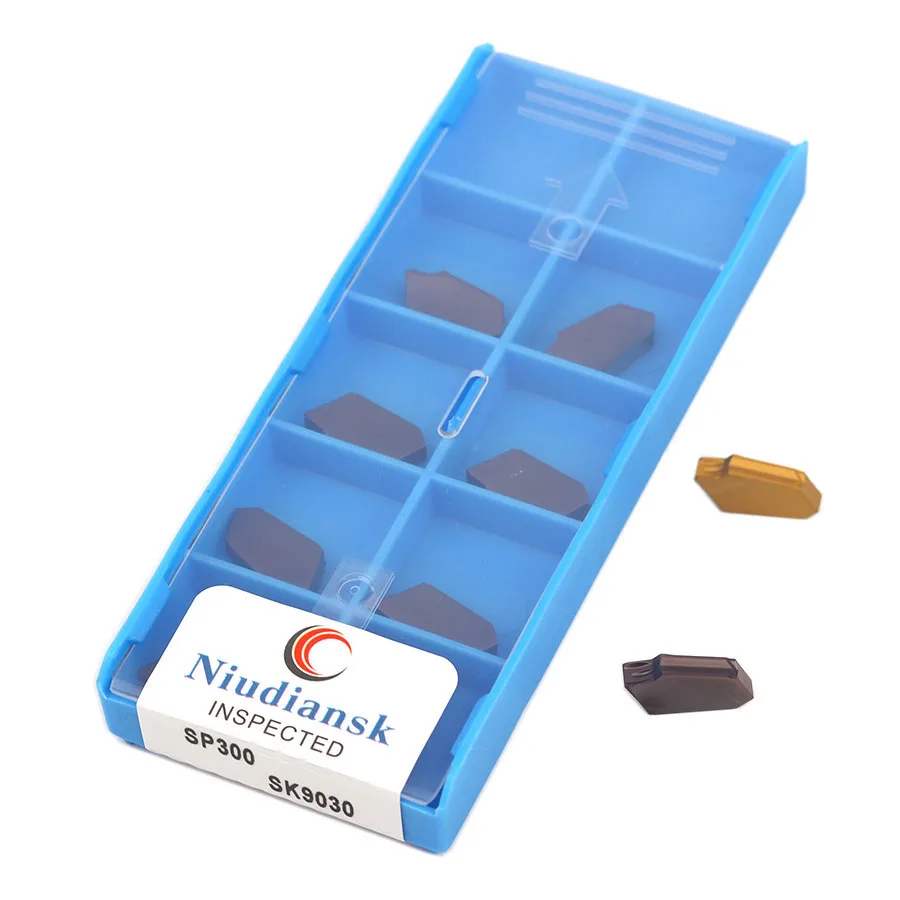 10 قطعة SP200 SK9030 SP300 SK3030 القاطع SP400 SK3030 الشق شفرات كربيد إدراج آلة خرط تعمل بالتحكم الرقمي بواسطة الحاسوب أداة القطع الحز تحول أداة