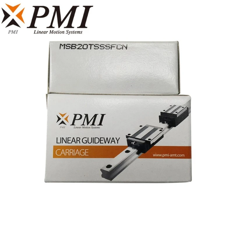 2 Stück Original Taiwan PMI MSB15S MSB20S MSB25S MSB30S -N Linearführungsschlitten für CO2-Lasermaschine CNC-Fräse – Detail 4