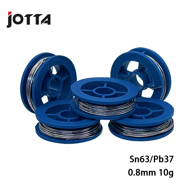 1PCS Tin Lead Rosin Core Solder Wire 0.8mm Width 1.3m Length  2% Flux Reel Welding Line