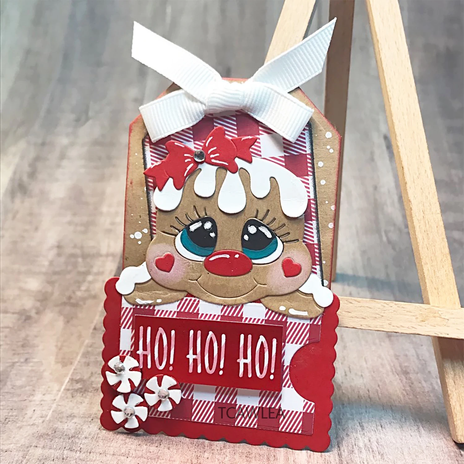 Nowy Snowflake Gingerbread Man Metal wykrojniki świąteczna karta podarunkowa Craft tłoczenie Mold DIY dekoracje do scrapbookingu gilotyna do papieru