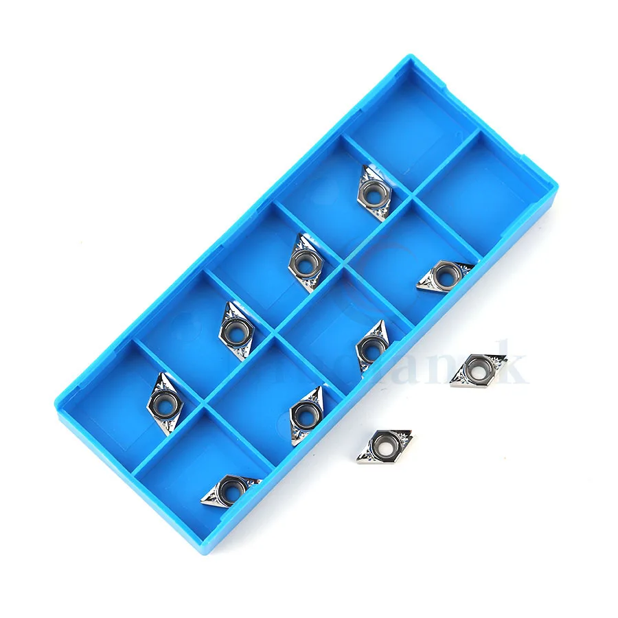10 pz DCMT0702 inserti in metallo duro 1pc S16Q-SDZCR07 portautensili per tornitura interna S10K-SDZCR07 S12M-SDZCR07 pergolato tornio CNC Set di utensili