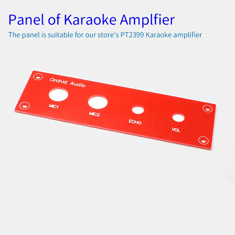 UNISIAN PT2399 karaoke amplifier Panel Line extended potentiometer Fixed chassis panel only for our store's karaoke board