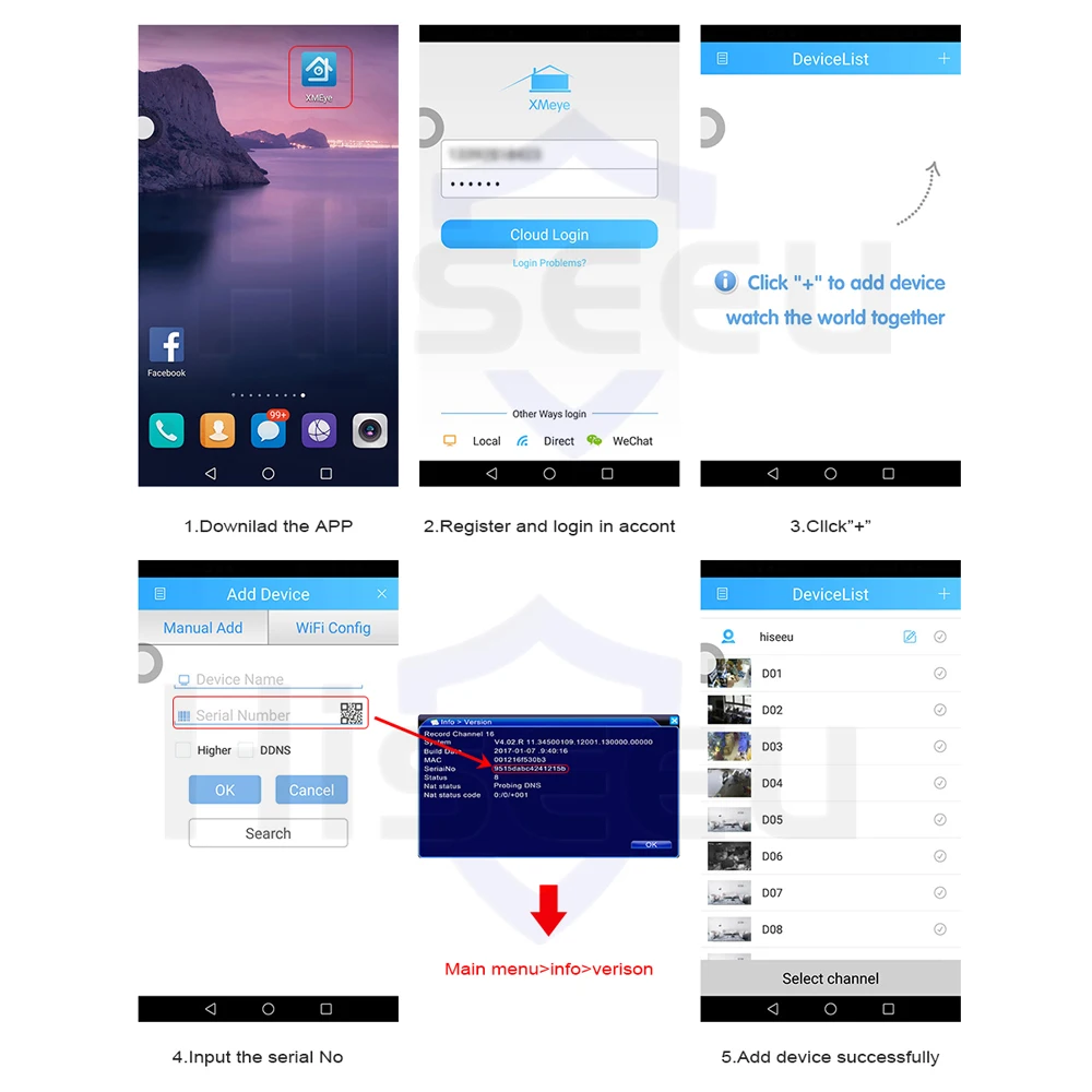 Keview NVR DVR Video Recorder Mini DVR Recorder AHD IP DVR 4 Ch 8 CH IP CCTV Camera DVR NVR TVI CVI CVBS  System Support 5MP/2MP
