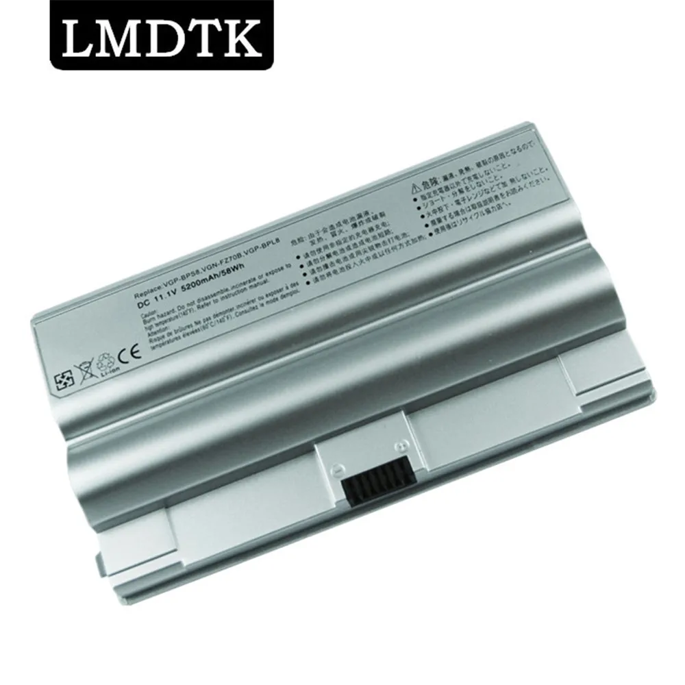 Lmdtk-bateria do Portátil para Sony Vgp-bps8 Vgp-bpl8 Vgp-bps8a Fz17 Fz18 Fz20 Fz25 Fz27 Fz28 Fz35 Fz37 Fz38 Novo