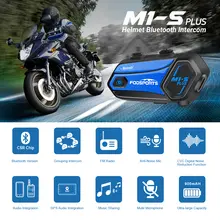 M1-S Plus Motorcycle Bluetooth Intercom 8 Riders #4