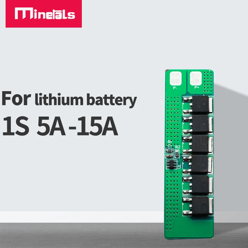 BMS 1S 3.2v 3.7v Li ion LiFePo4 5A 10A 15A do rozładowania uliczna lampa solarna płyta ochronna do baterii litowych PCM