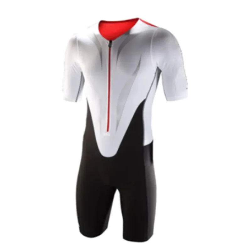 Men's Triathlon Suit Bike Clothing Summer Short Sleeve Bicycle Skinsuit 2021 Hot Selling Cycling Jersey Maillot Ciclismo Hombre