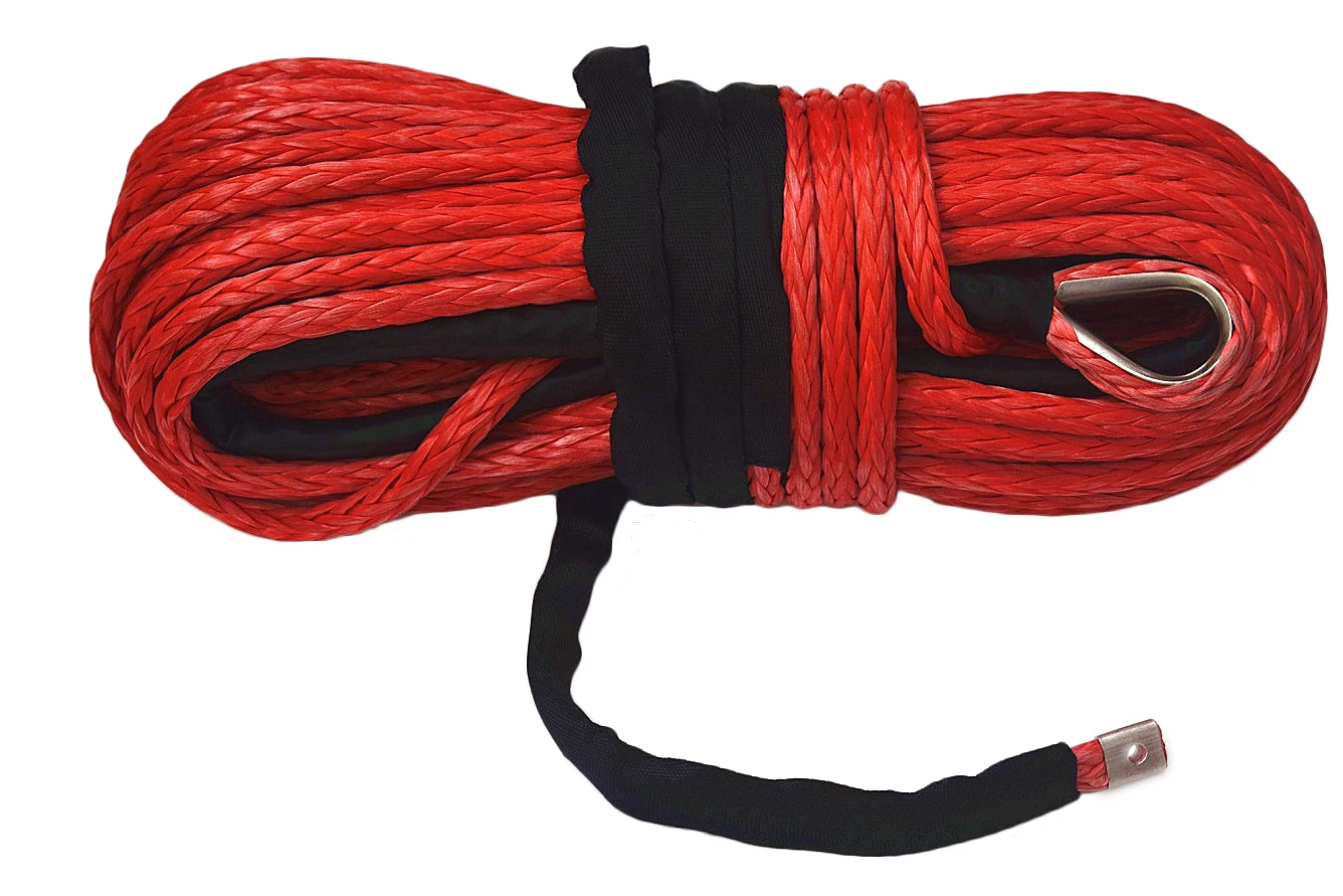 

Red 14mm*45m Synthetic Winch Rope,Boat Winch Cable,Towing Ropes for Auto Accessaries,4x4 Off-road Tow Cable