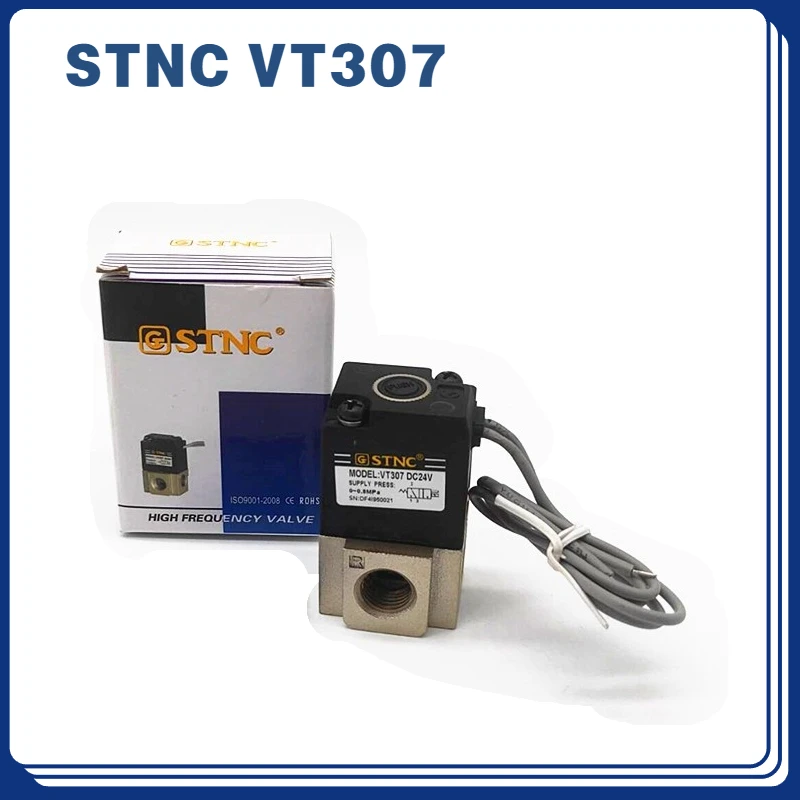 STNC VT307 هوائي عالية التردد التبديل صمام VT307-5G-02 فراغ صمام الملف اللولبي الضغط الإيجابي والسلبي AC220V DC24V #5