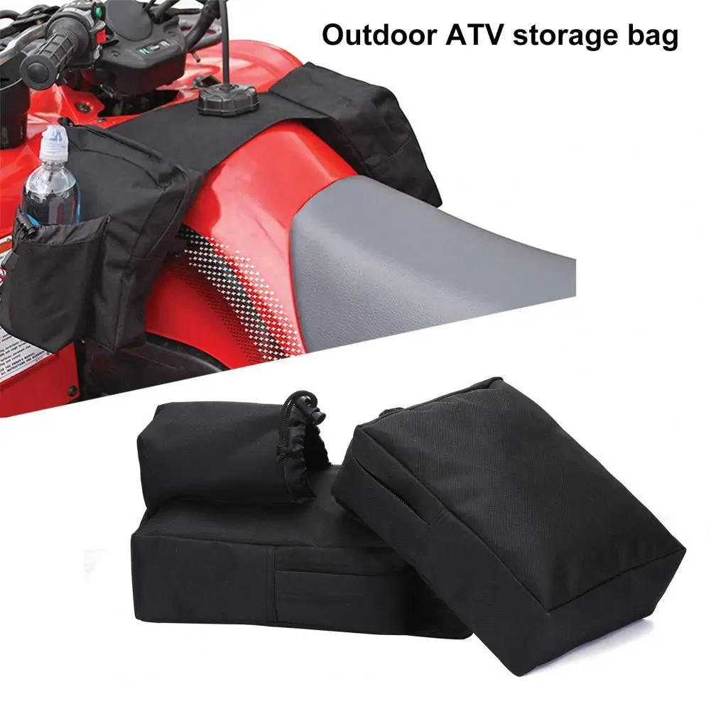 ATV Front Saddle Bag Waterproof Outdoor Storage Bag for Motorcycle Off-road Vehicle Outdoor Storage Bag Motorcycles Accessories