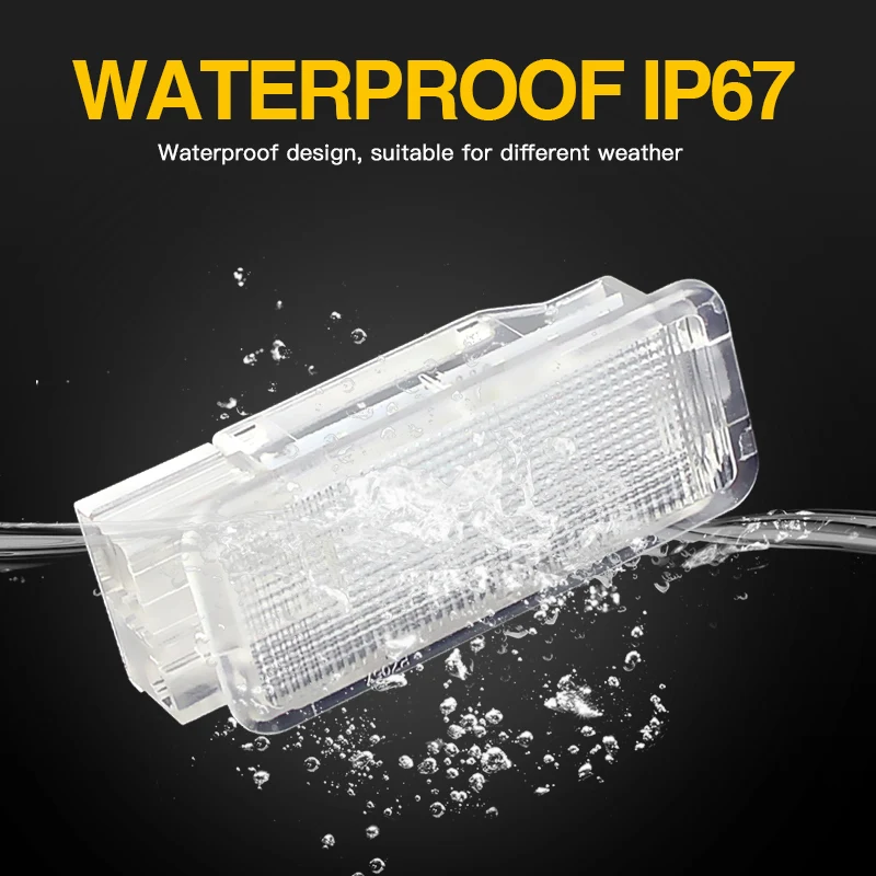 For Peugeot 1007 206 207 306 307 308 3008 406 407 5008 607 806 12V LED Trunk Luggage Interior Lights Boot Glove Box Lamp